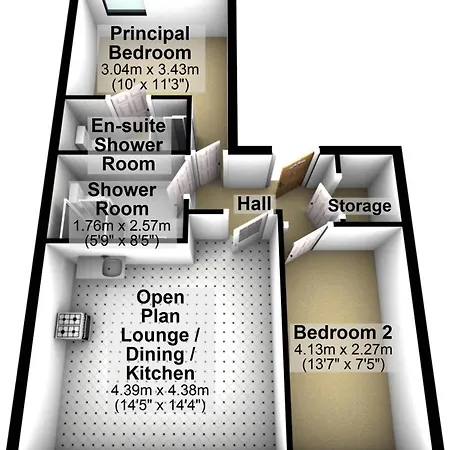 Apartment Royal Six *